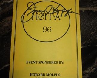 Jimmy Hoffa Jr. Signed Brochure 