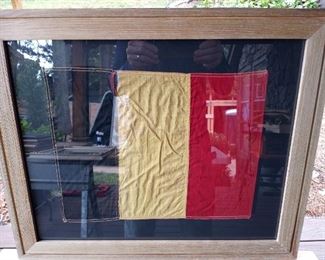 WWII  Belgium flag