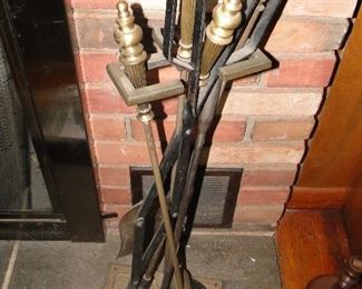 Fireplace tools $30