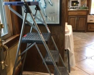 Werner 3 step stool with project tray
