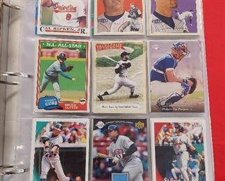 COLLECTION VINTAGE BASEBALL CARDS