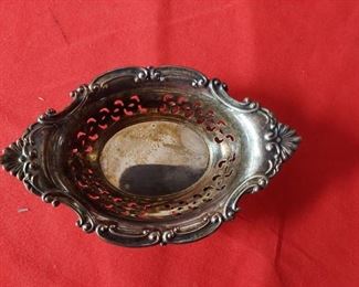 STERLING SILVER NUT DISH