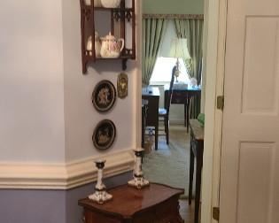 Diminutive Table and Shelf