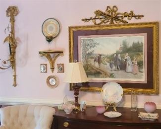 Gorgeous candleholder and wall shelfs