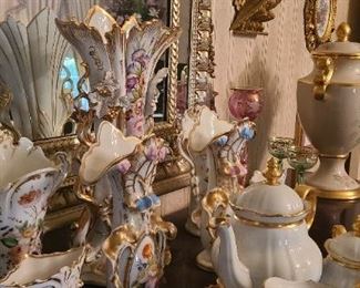 So many porcelains....