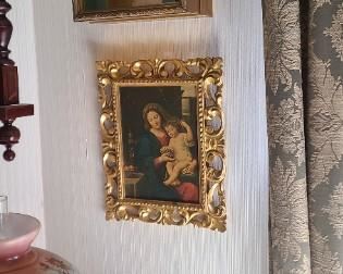 Italian Framed Madonna della seggiola copy. 