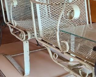 Pair of these vintage patio chairs