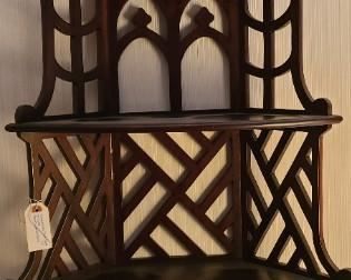 Chinese Chippendale Wall Shelf 