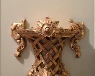 Pair of these basket style sconces