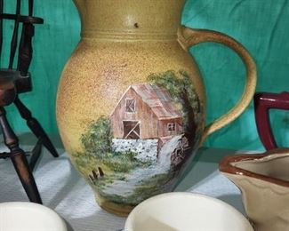 Silver dollar city hand crafted pottery picture