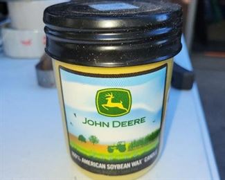 John Deere candle 