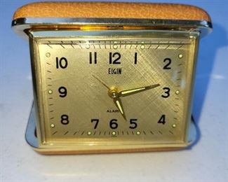 Working Vintage  folding clock
