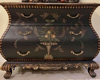 Hand Painted Bombay Chest