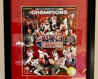 Red Sox 07 World Series Champion Photograph