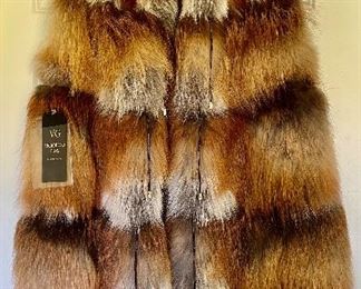 Fox Fur Vest (NWT)