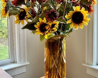 Faux Sunflowers Arrangement