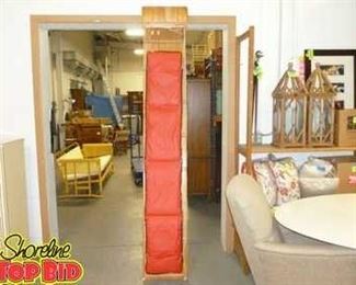 Vintage Eskimo Wooden Canadian Snow Toboggan 6 Person, Excellent Condition