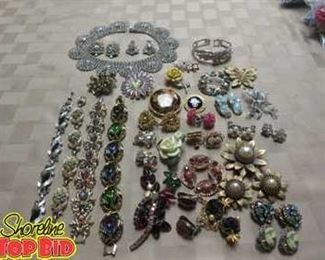 Stunning Costume Jewelry Lot Includes Coro, Napier and More