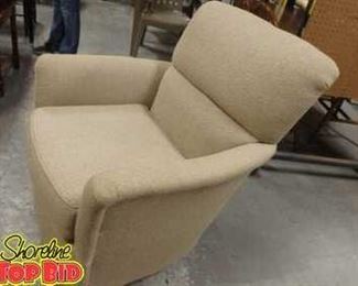 Craftmaster Furniture Upholstered Rocker Swivel Chair