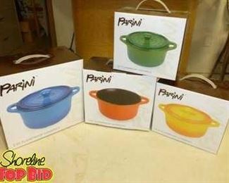 New Parini Flameproof Casserole Dishes