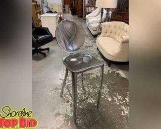 Despina Stainless Steel Bar Stool Orren Ellis