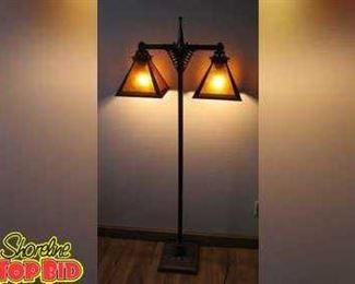 Beautiful Vintage Bronze Floor Lamp
