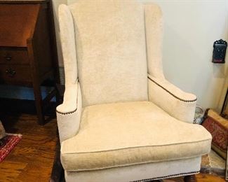 2 Wing chairs by Taylor King