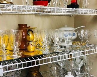 Beer steins, champagne flutes, wine glasses and more...