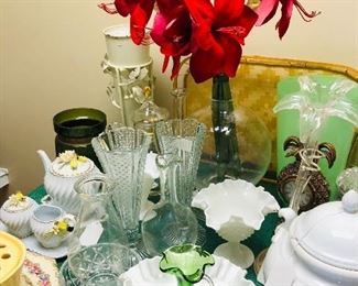 Vases in all shapes and sizes