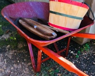 Red wheelbarrow