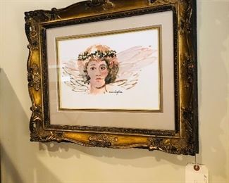 Nan Cunningham angel painting