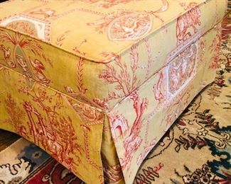 Upholstered ottoman