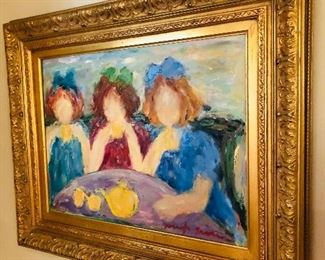 Painting by Ginnylou Greene