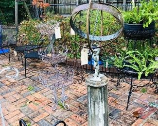 Patio and garden sculptures