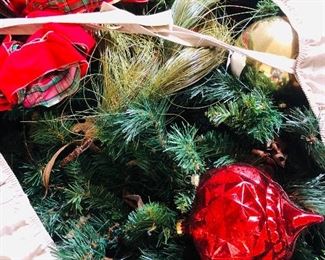 Plenty of Christmas decorations