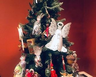 Christmas tree full of ornaments