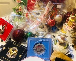 Boxed and bagged Christmas items