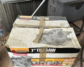 7 in tile saw