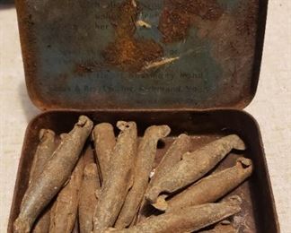 vintage fishing lead