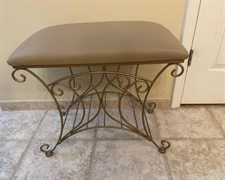 Filigree Vanity Bench