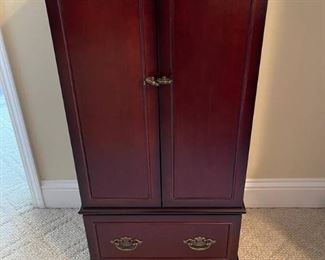 Jewelry Armoire with Cherry Finish by Bombay Company