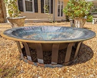 Large Copper Fire Pit by Frontgate