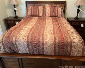 Lovely Queen Size Bed Frame by Liberty Furniture Mattress and Bedding Not Included