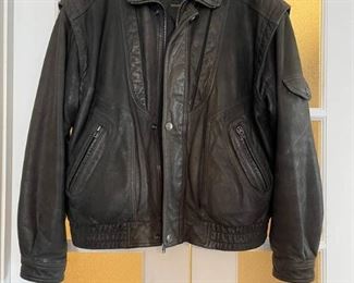 Mens Leather Jacket by Wilsons with Thinsulate Liner