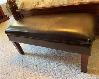 Nice Storage Bench with Padded Seat