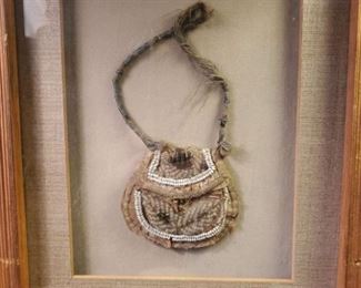 Framed Indian made purse