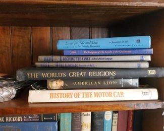 Collection of civil war and other hardback books