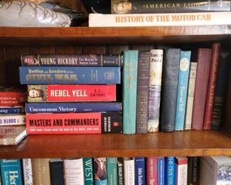 Collection of civil war and other hardback books
