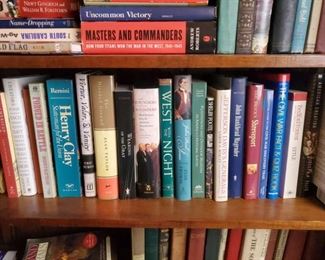 Collection of civil war and other hardback books