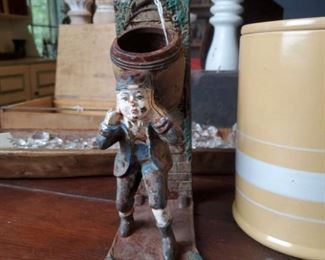 Old Cast iron figure